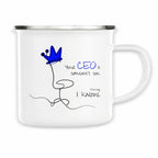 No Shit Shirts - Tasse: Your CEO is someone’s son. Shocking, I know. - Equal Pay - basic