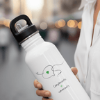 No Shit Shirts - Trinkflasche: Compliments ≠ comments. - Mansplaining - basic