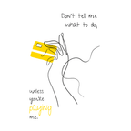 No Shit Shirts - Trinkflasche: Don’t tell me what to do, unless you’re paying me - Mansplaining - basic