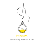 No Shit Shirts - Trinkflasche: Feminism: because “waiting” hasn’t worked so far - Society & Patriarchy - basic