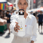 No Shit Shirts - Trinkflasche: Feminism: because “waiting” hasn’t worked so far - Society & Patriarchy - basic