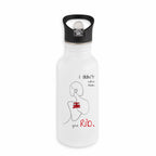 No Shit Shirts - Trinkflasche: I didn’t come from your rib. - Body & Autonomy & Sexism - basic