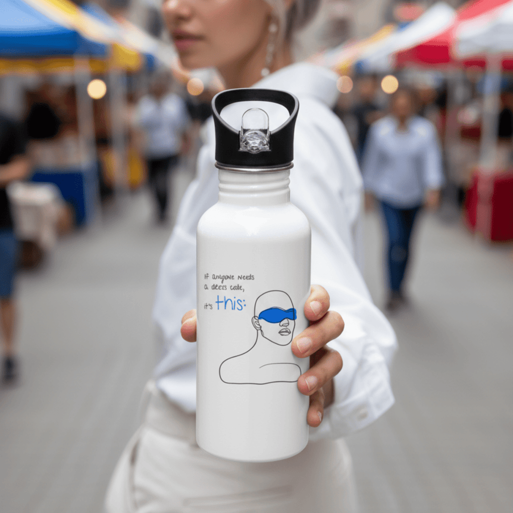 No Shit Shirts - Trinkflasche: If anyone needs a dress code, it’s this: - Mansplaining - basic