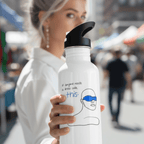 No Shit Shirts - Trinkflasche: If anyone needs a dress code, it’s this: - Mansplaining - basic