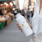 No Shit Shirts - Trinkflasche: Not your honey - Body & Autonomy & Sexism - basic