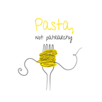 No Shit Shirts - Trinkflasche: Pasta, not patriarchy - Society & Patriarchy - basic