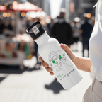 No Shit Shirts - Trinkflasche: Support women. Not just your mom - Society & Patriarchy - basic