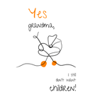 No Shit Shirts - Trinkflasche: Yes, grandma, I still don’t want children - Gender Roles - basic