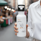 No Shit Shirts - Trinkflasche: Yes, grandma, I still don’t want children - Gender Roles - basic